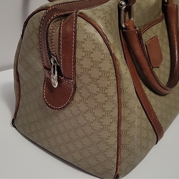 Celine Macadam Vintage Boston bag - Picture 4 of 14